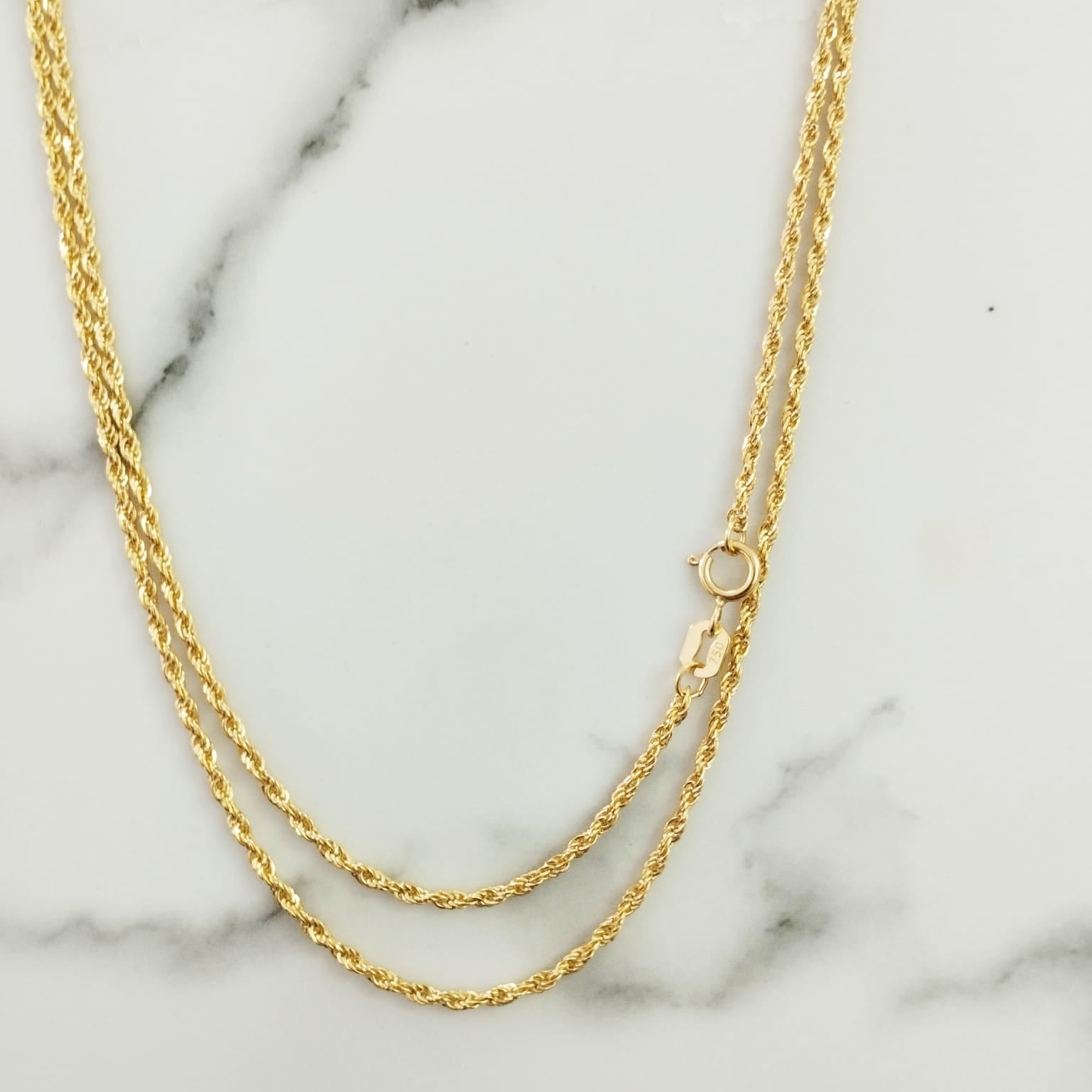 Cadena lazo 50cm +2 1gr  ID: 1757