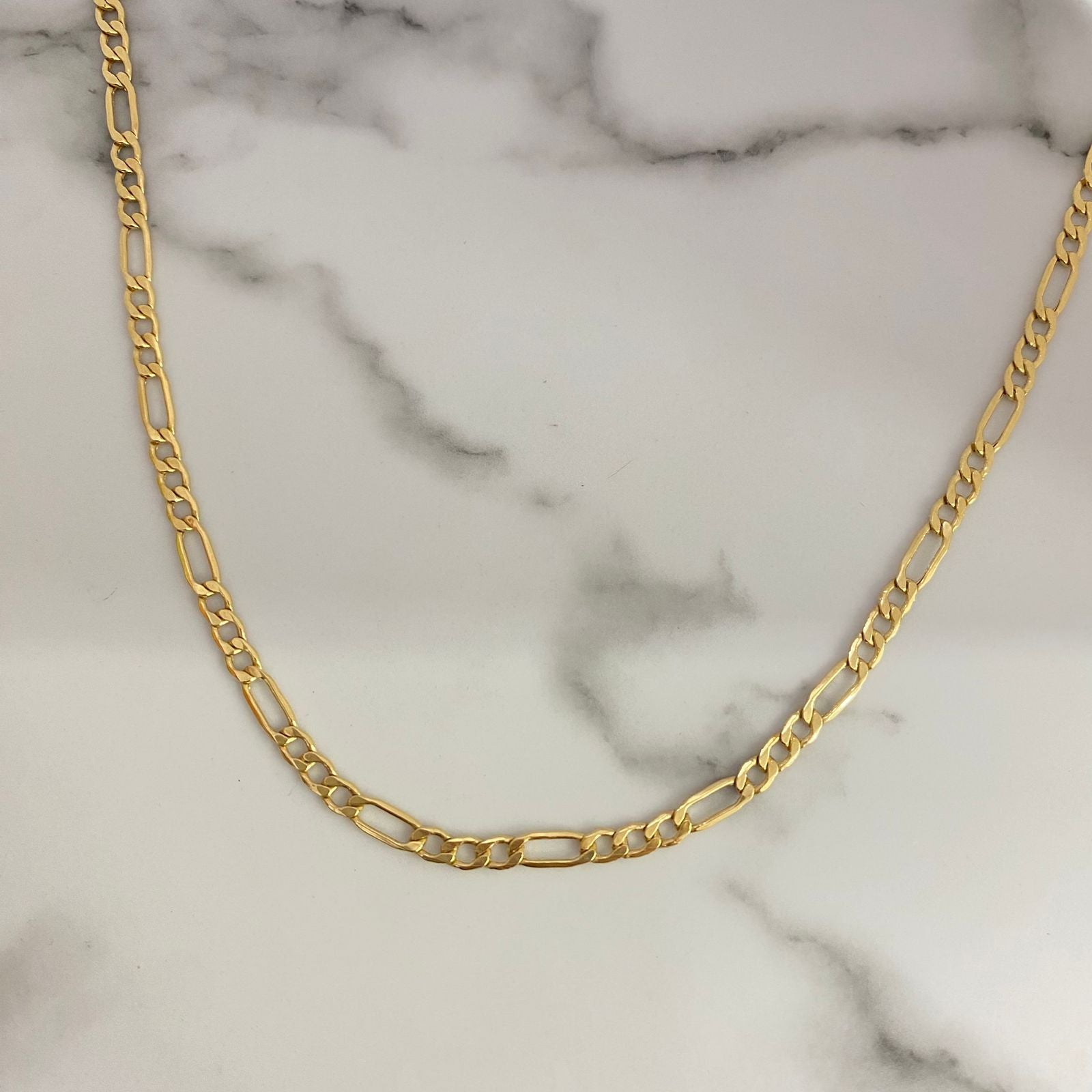 Cadena 3x1 - Figaro 60cm /3.06/gr ID: 3016