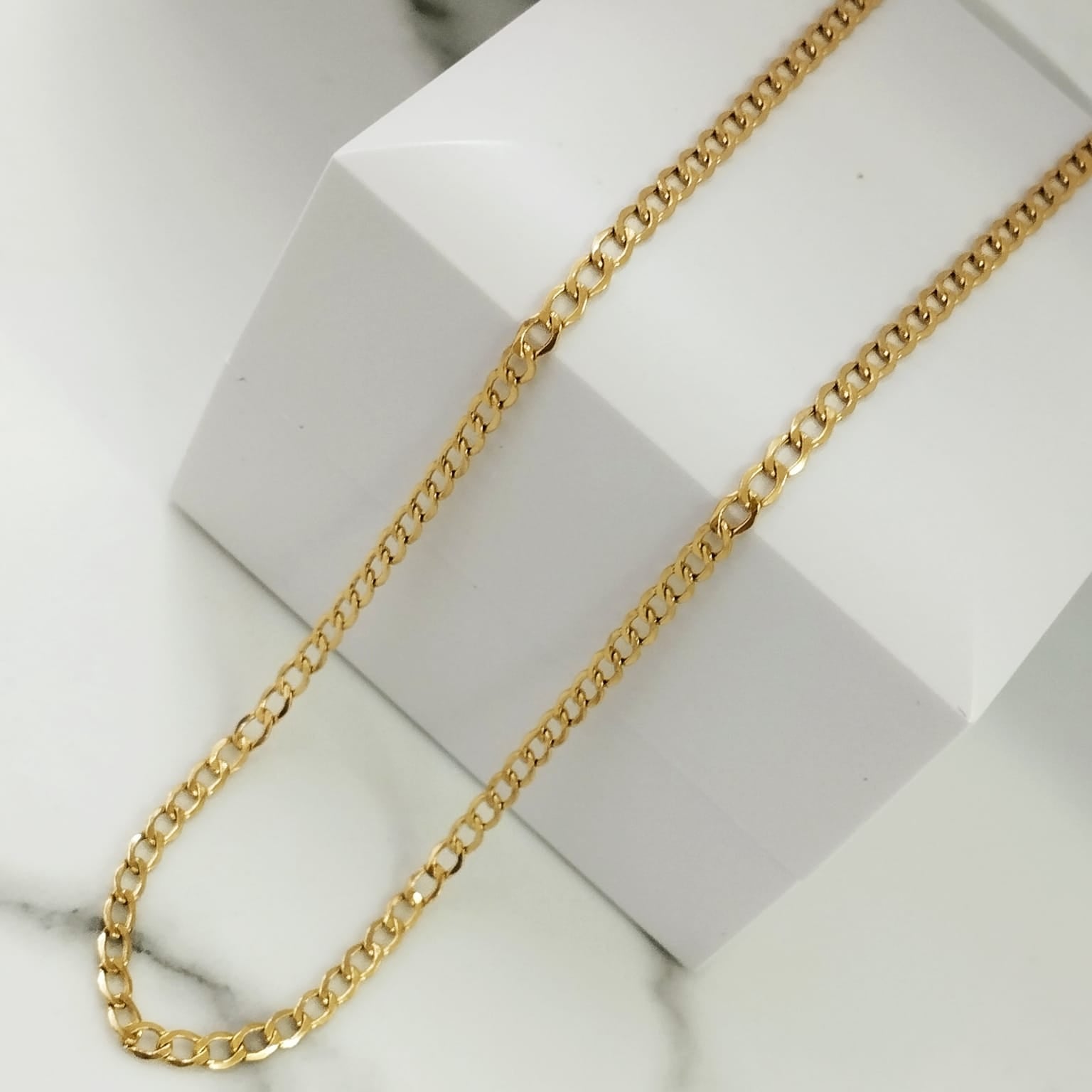 Cadena Cubana italy 45cm / 2.53/ gr ID: 2427