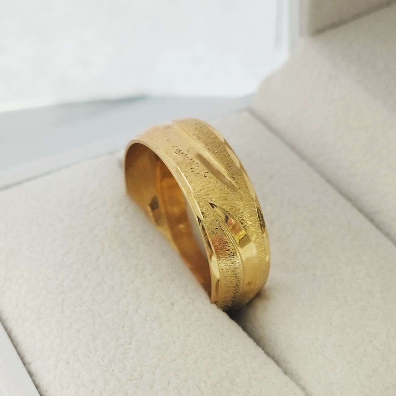 Argolla Diamantada (H) T11 /3.44/gr ID: 2478