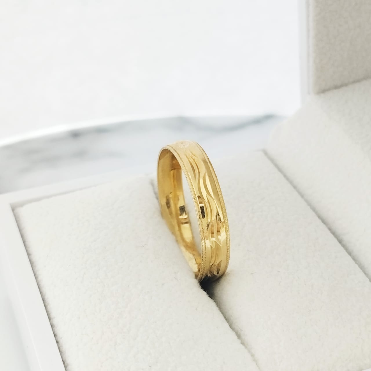 Argolla Diamantada (H) T9½ /1.6/gr ID: 2481