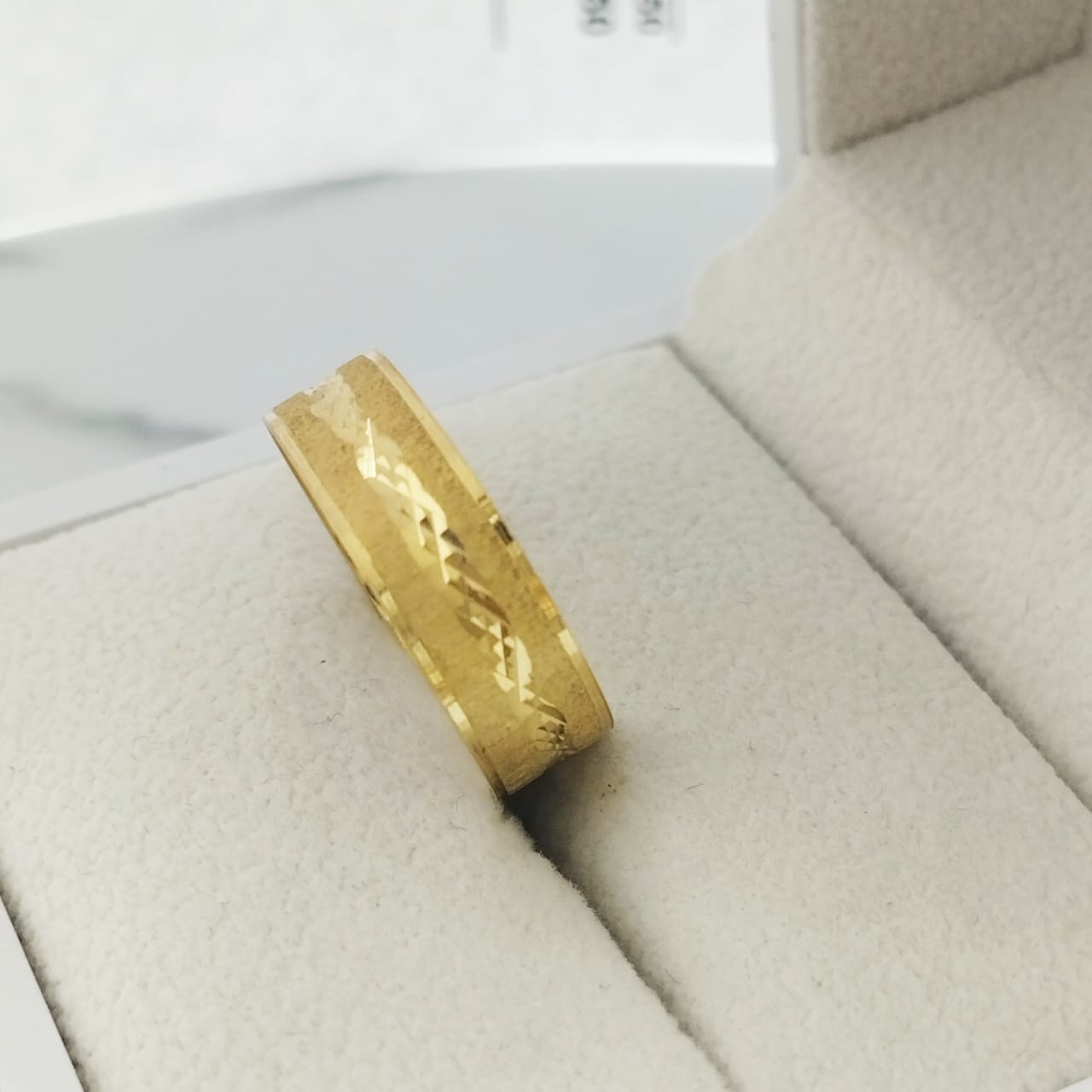 Argolla Diamantada (H) T9½ /2.2/gr ID: 2480