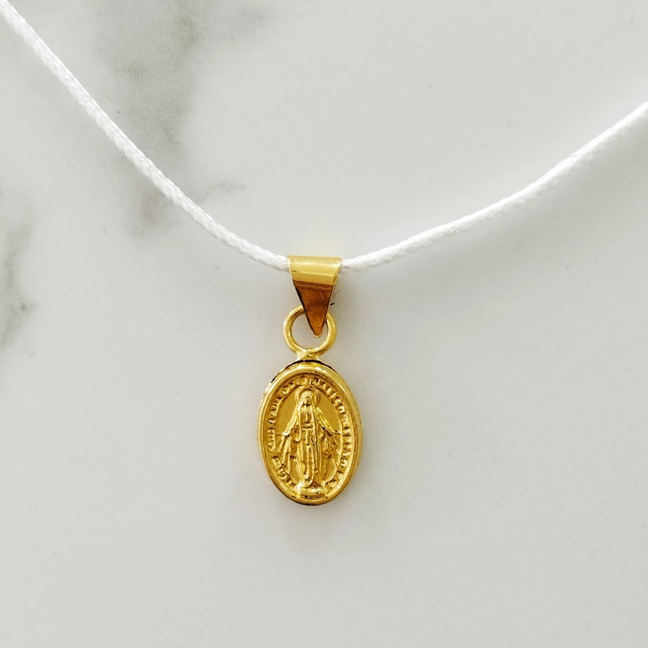 Dije Virgen Milagrosa 1.5cm /0.44/gr ID: 2492