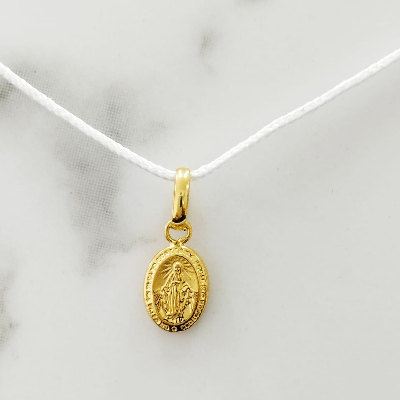 Dije Virgen Milagrosa 1.2cm /0.35/gr ID: 2493