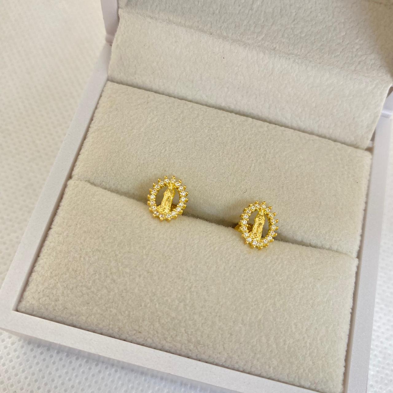 Topo Virgen De La Inmaculada Concepcion Blanco 8mm /1.1/gr ID: 2752