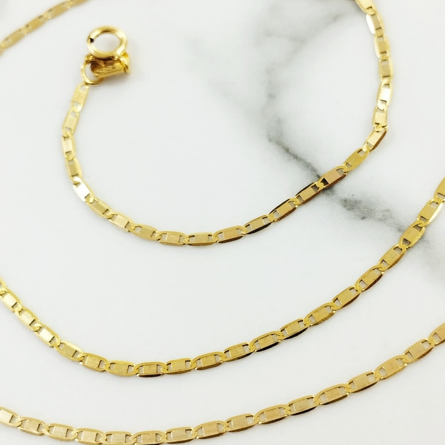 Cadena Plana 50cm /1.76/gr ID: 2405